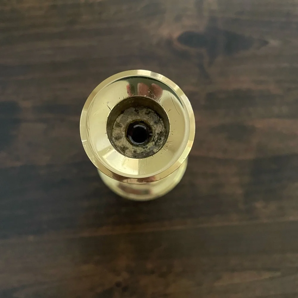 Vintage Baldwin Brass Candle Holder 7 1/2”